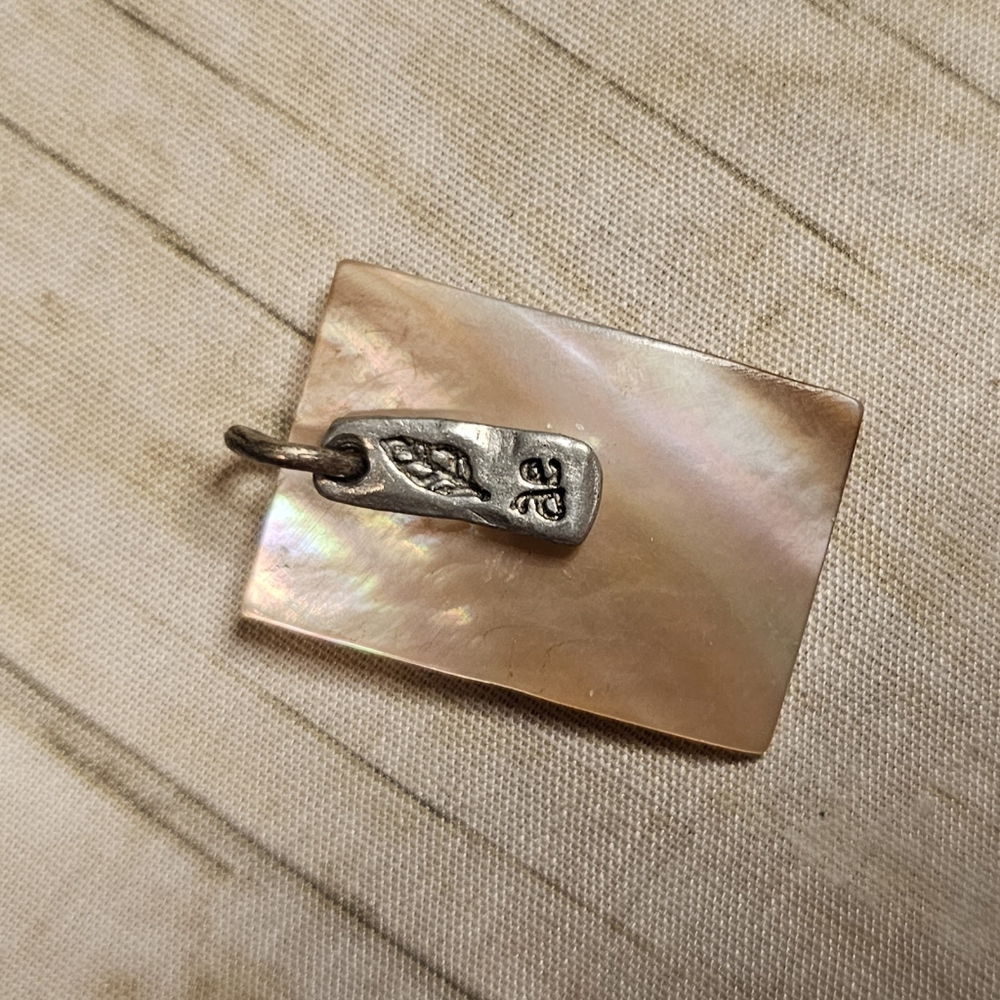 [AEO] Shell and Silver Tone Necklace 《Pendant Only》